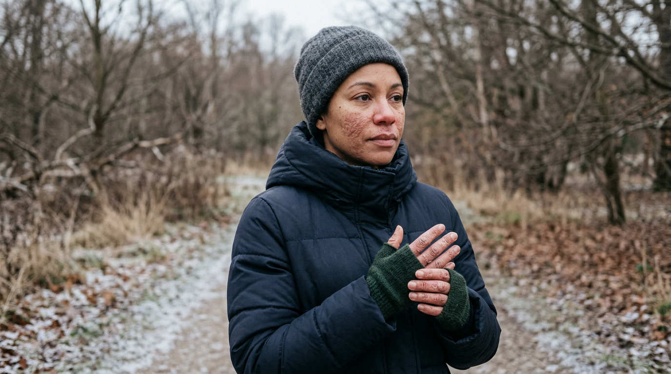 visibly dry eczema-prone skin wellness dermatology